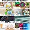 Orange Paint Markers, 12 Pack Oil-Based Waterproof Quick Dry Permanent Paint Pen Set for Rocks Painting, Wood, Fabric, Plastic, Canvas, Glass, Mugs, Metal, Tire, Stone, DIY Craft